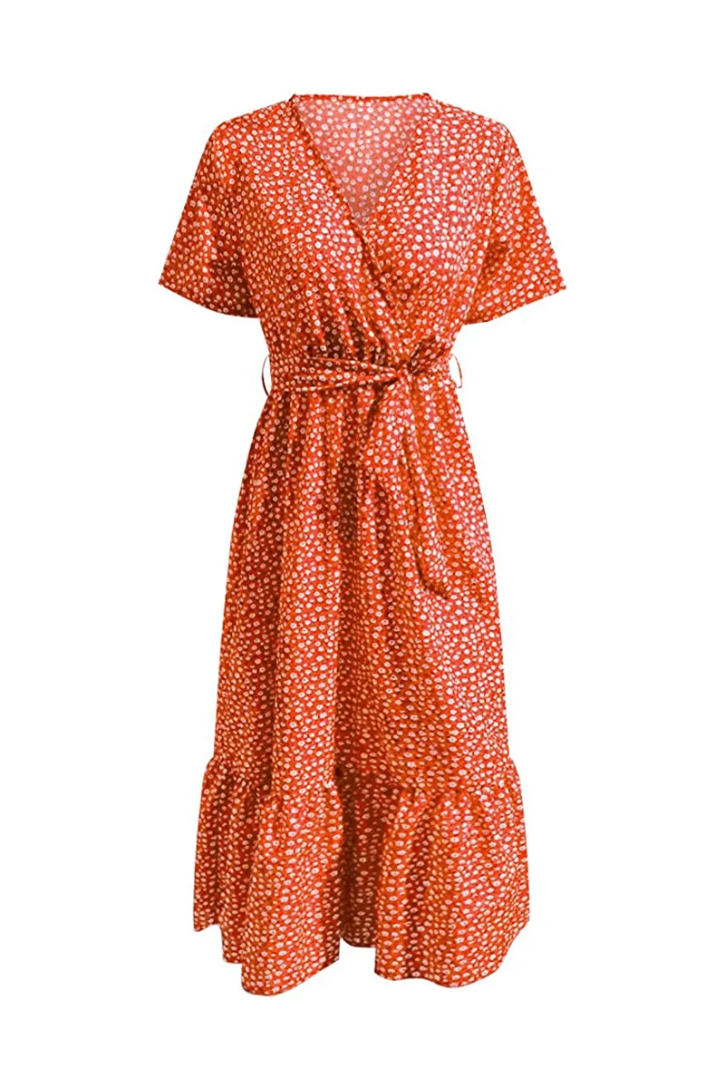 Robe longue style florale Sublime - Zaloupa™